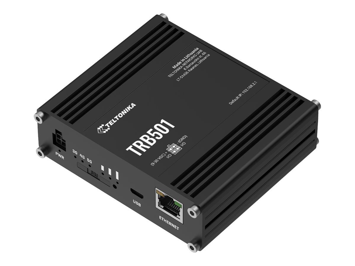Teltonika TRB501 Industrial 5G Gateway (TRB501100000/ Standard package with EU PSU)