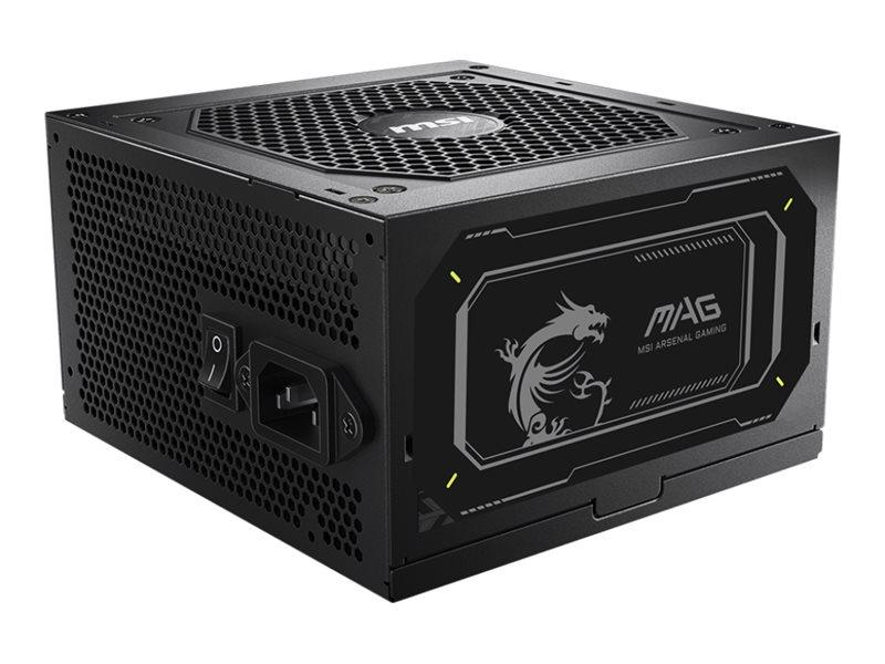 MSI MAG A750GL PCIE5 II strømforsyning 750 W - ATX, 80 Plus Gold