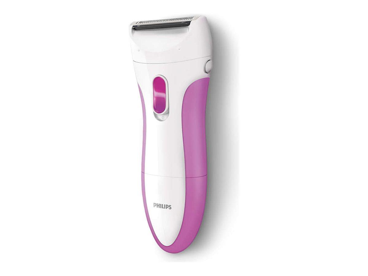 Philips SatinShave Essential HP6341 ladyshaver - pink/hvid