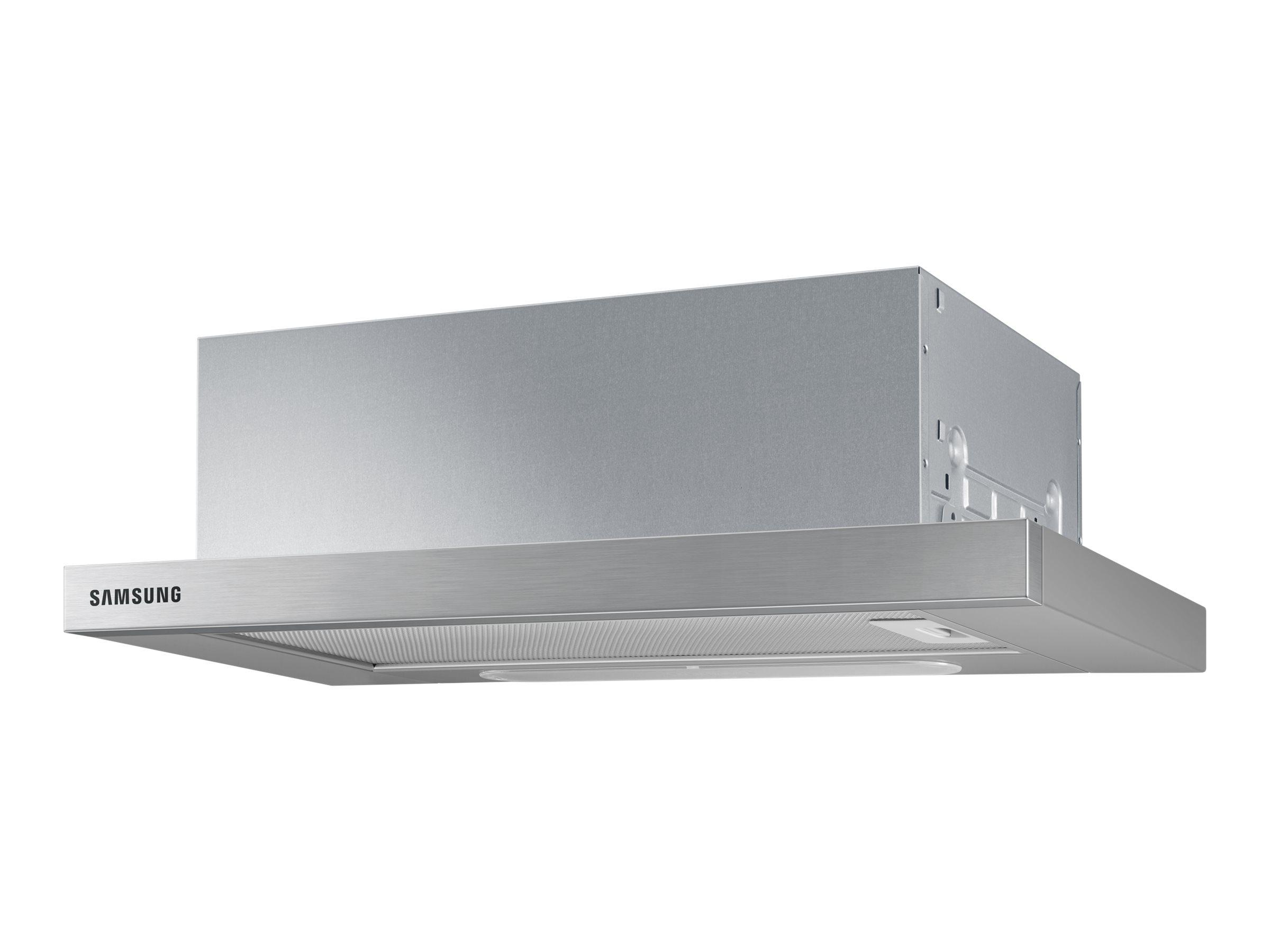 Emhætte 60 cm Samsung NK24M1030IS - teleskopisk, rustfrit stål