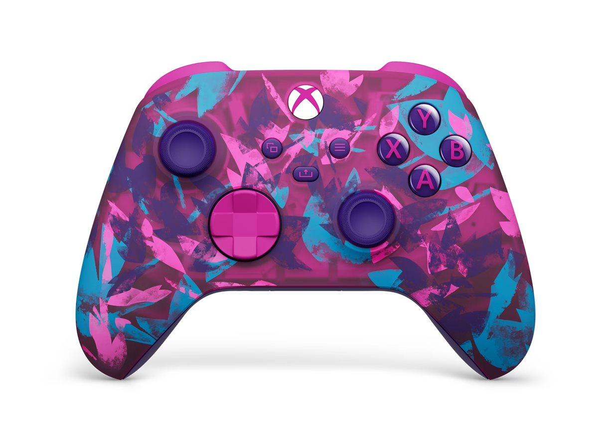 Trådløs Xbox-controller Microsoft - Breaker Series Special Edition (blå/pink/lilla)