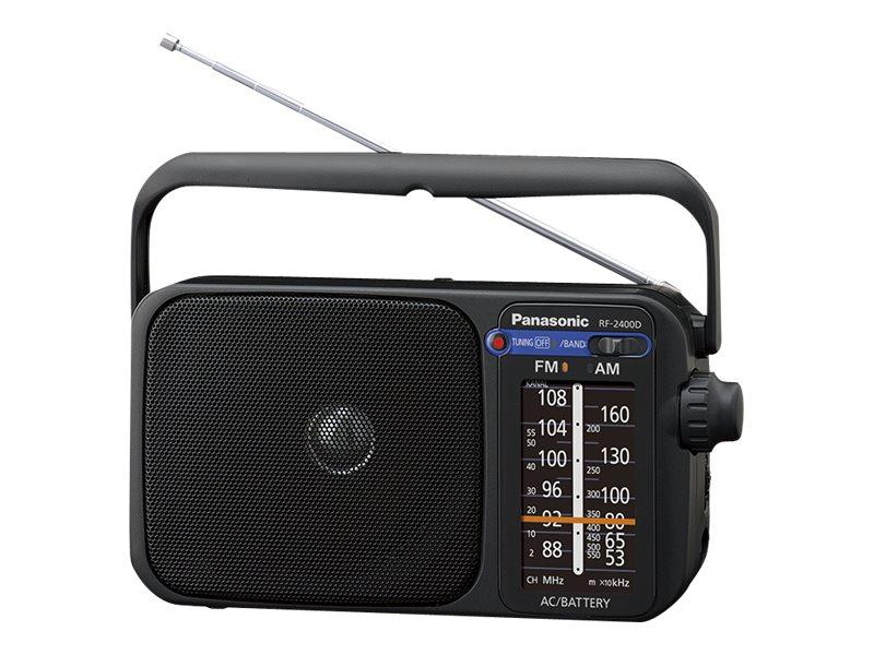 Transistorradio Panasonic RF-2400DEG - sort FM/AM