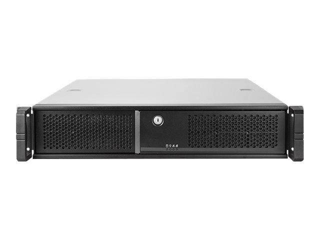 PC kabinet rack 2U - Chieftec UNC-209SR-B, ATX, sort