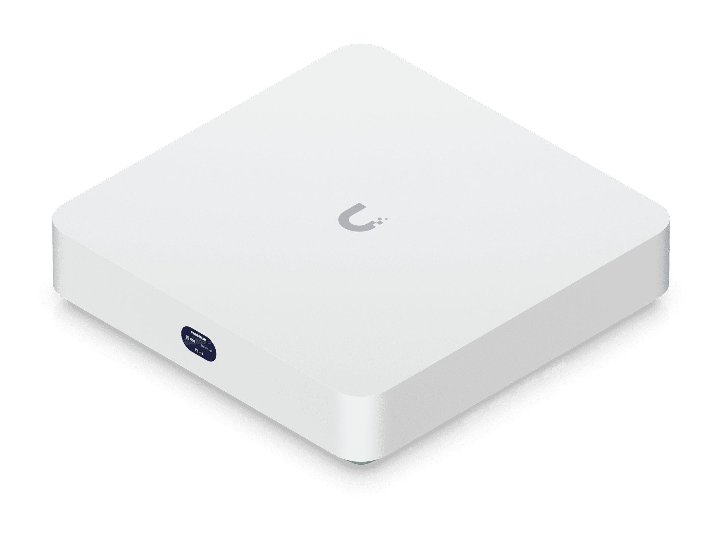 Ubiquiti UNVR-Instant hvid netværksvideooptager til overvågningskamera med PoE og HDMI