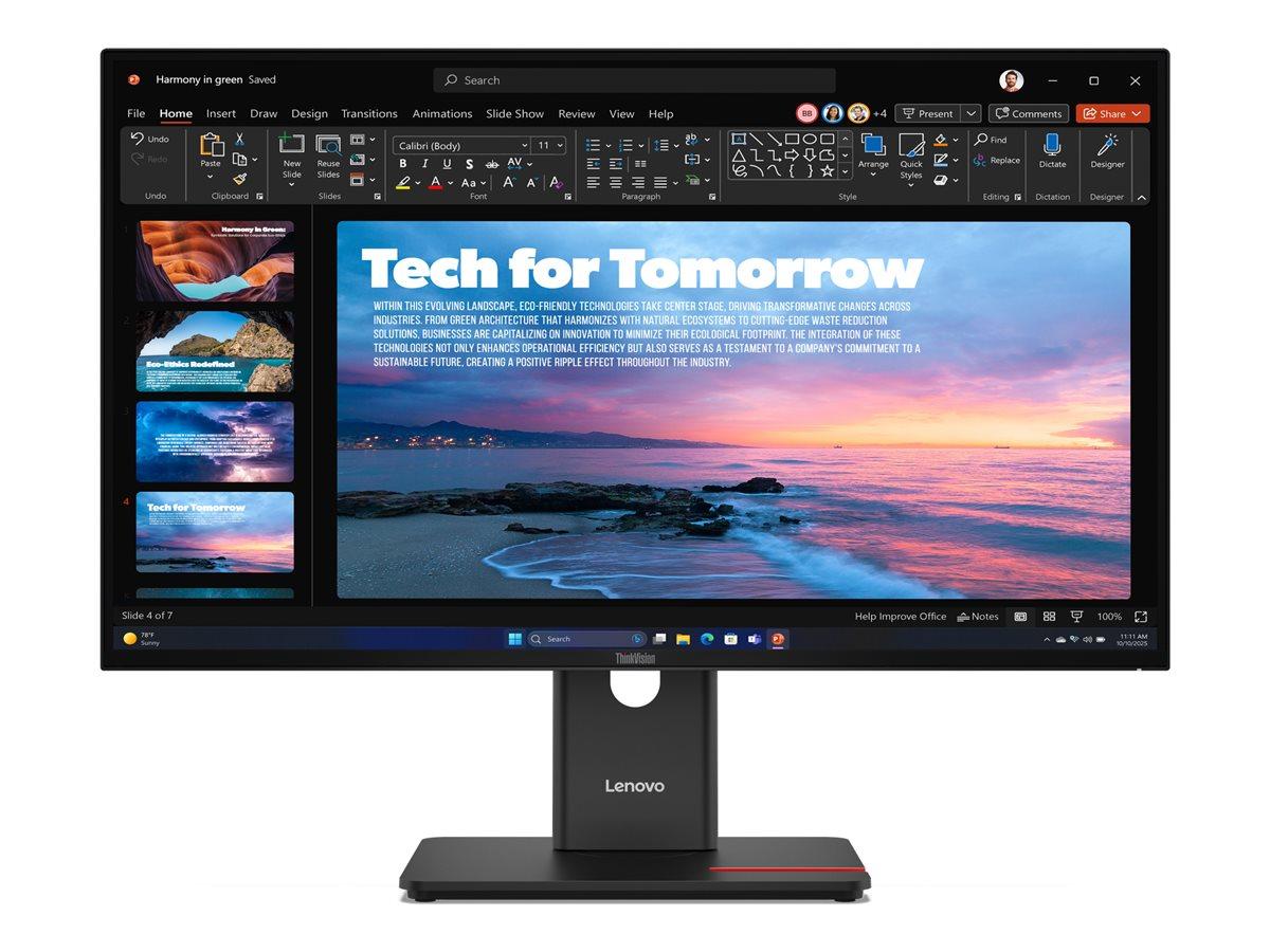 Skærm 27" Lenovo ThinkVision T27qd-40 IPS QHD 120 Hz USB-C