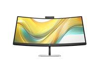HP 534pm - Series 5 Pro - LED-skærm - kurvet - 34 - 3440 x 1440 WQHD @ 100 Hz - VA - 400 cd/m² - 4000:1 - 5 ms - HDMI, DisplayPort, USB-C - jet black, naturligt sølv (stander) - Smart Buy