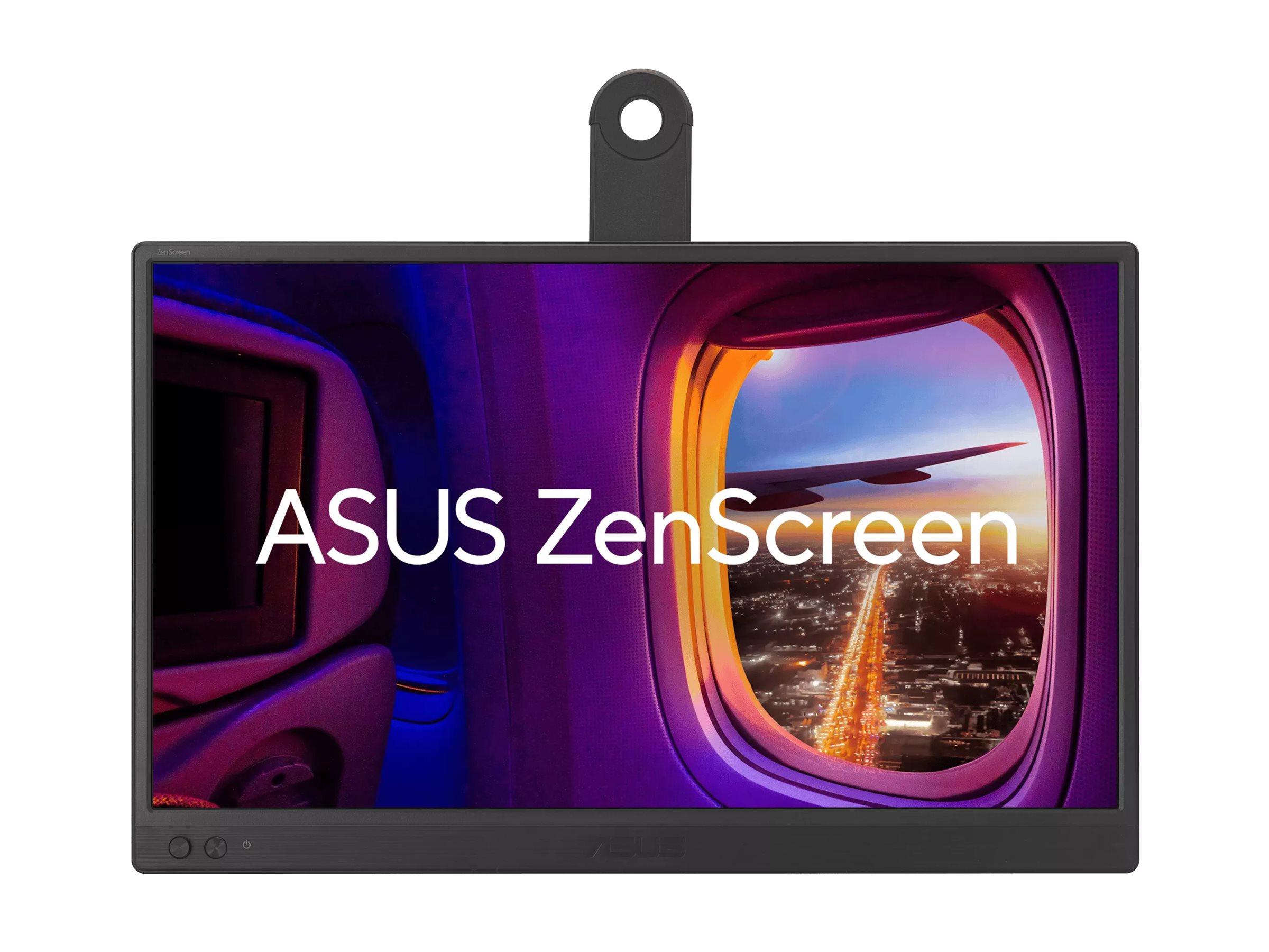 ASUS ZenScreen MB169CK 16" bærbar IPS-skærm Full HD 60 Hz med USB-C og Mini HDMI