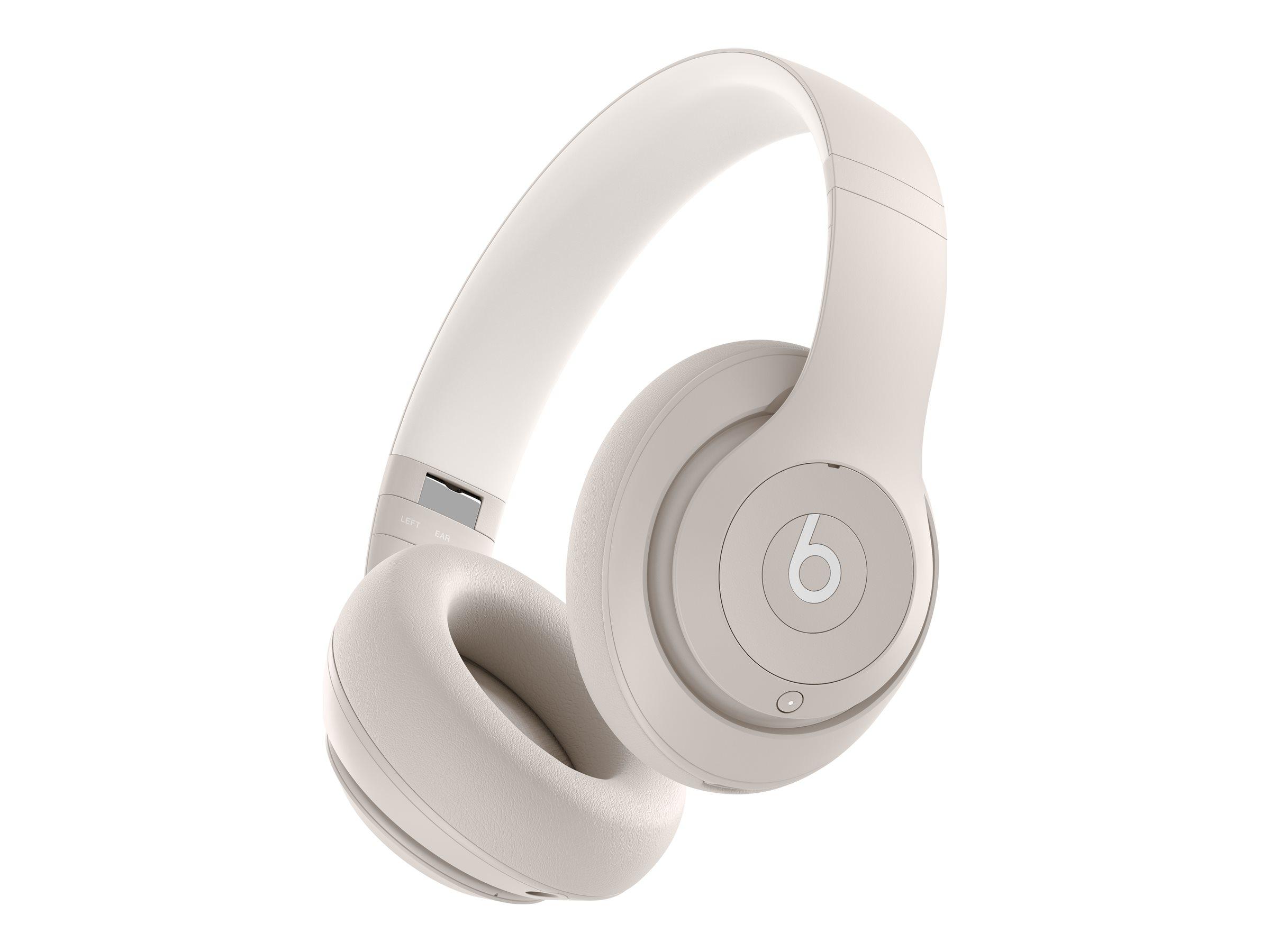 Beats Studio Pro - Hovedtelefoner med mik. - fuld størrelse - Bluetooth - trådløs, kablet - aktiv støjfjerning - 3,5 mm jackstik, USB-C - sandsten