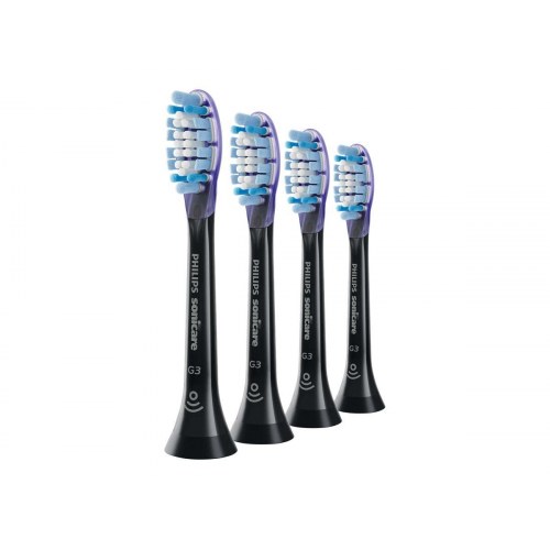 Tandbørstehoveder Philips Sonicare G3 Premium Gum Care HX9054/33 - 4 stk., sort