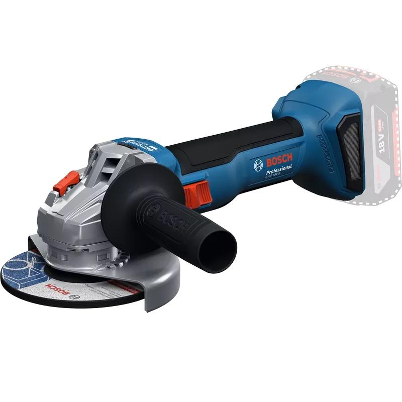 Vinkelsliber 18V - Bosch Professional GWS 18V-8, 125 mm, uden batteri