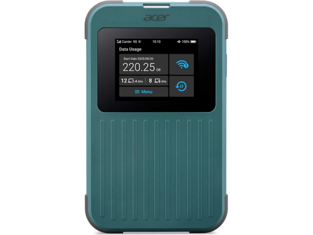 Acer Connect M4 - Mobilt hotspot - 5G LTE - Wi-Fi 5, Wi-Fi 6 - med Global 1GB dataplan - for Acer P1258, P1358, P1558, P5550, S1287, S1387, XL2521 Chromebook Tab 311 Nitro V 15