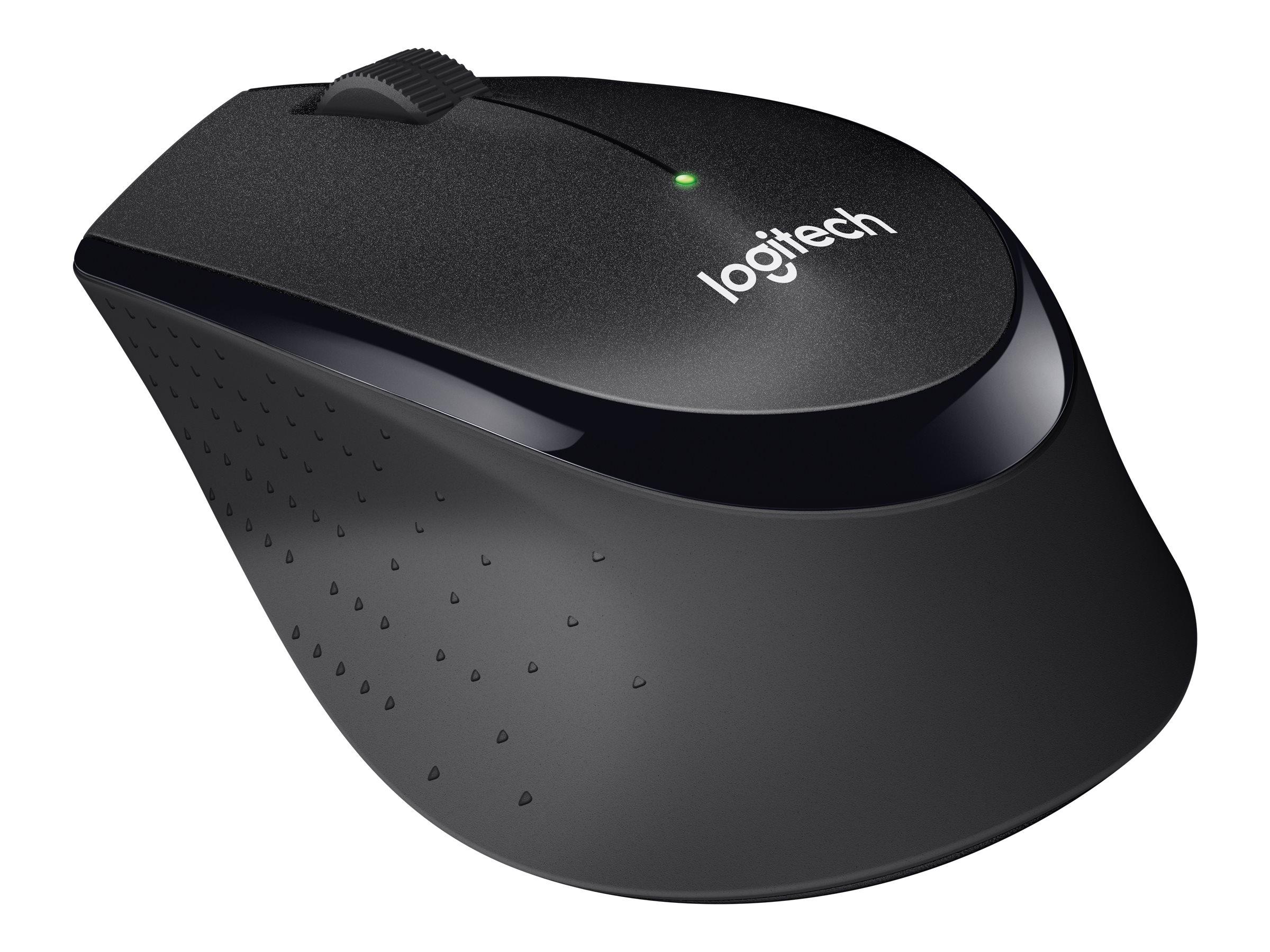 Trådløs mus Logitech M330 Silent Plus - sort