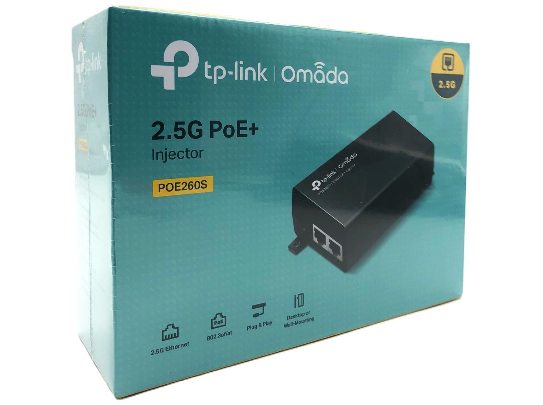 PoE+ injektor 2,5G - TP-Link TL-POE260S 30 W