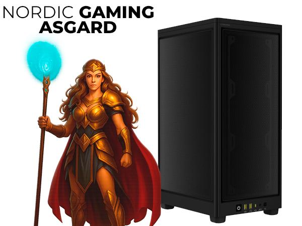 Gaming PC Nordic Gaming Asgard Freja V2 - Ryzen 7, 32 GB, RTX 5070, 2 TB