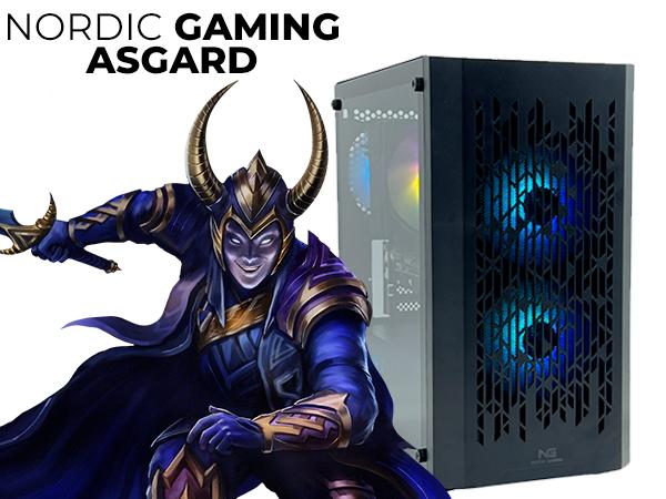 Gaming PC Nordic Gaming Asgard Loke V5 - Ryzen 5, 32 GB, RTX 4060, 1 TB SSD