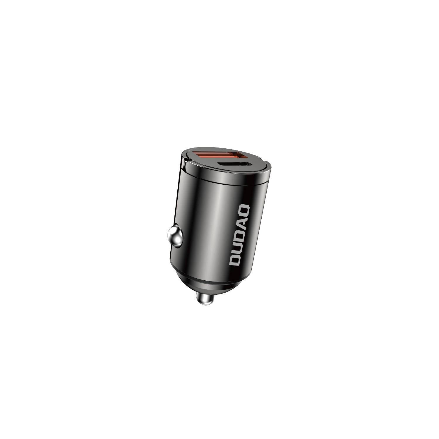 Dudao R3MAX Car Charger 48Watt 1xUSB-A + 1xUSB-C