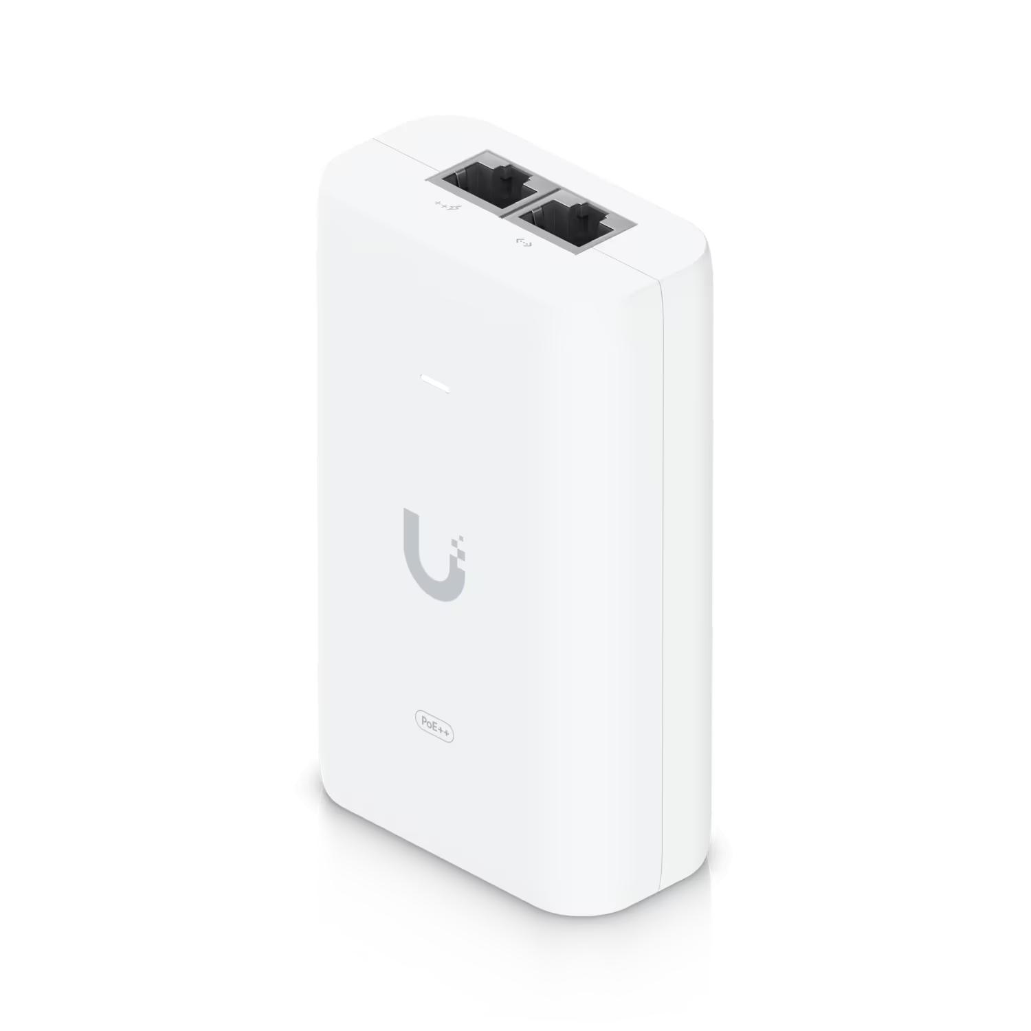 PoE++ strøminjektor 60 W - Ubiquiti - hvid