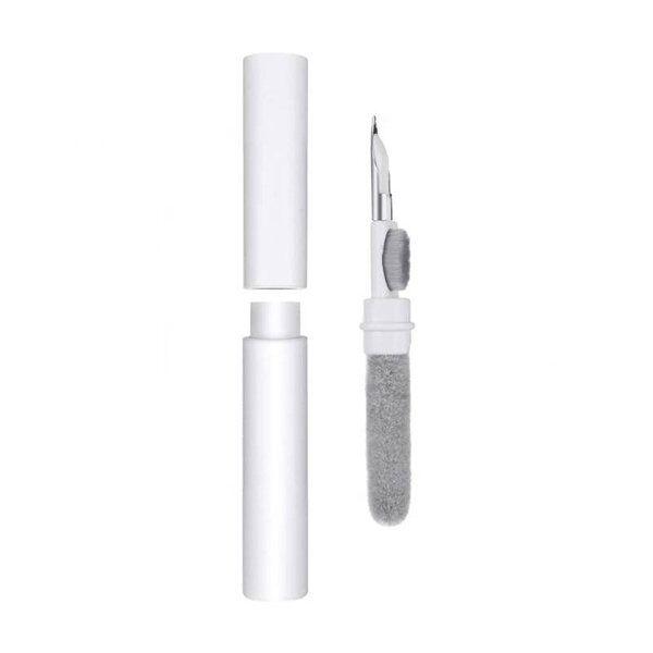 Rengøringssæt til Apple AirPods - hvid rensepen med børste, metalspids og mikrofiber