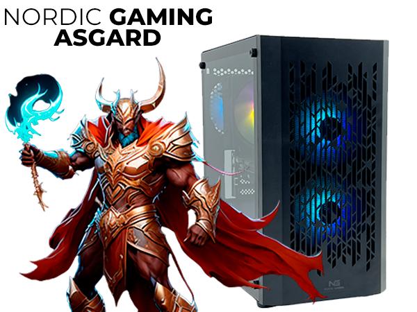 Gaming PC Nordic Gaming Asgard Balder V2 - Ryzen 5, Radeon 740M, 8 GB RAM, 500 GB SSD