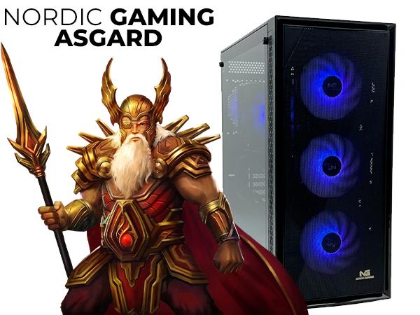 Stationær gaming PC Nordic Gaming Asgard Odin V3 - Ryzen 5 7500F, 32 GB, RTX 5070, 1 TB