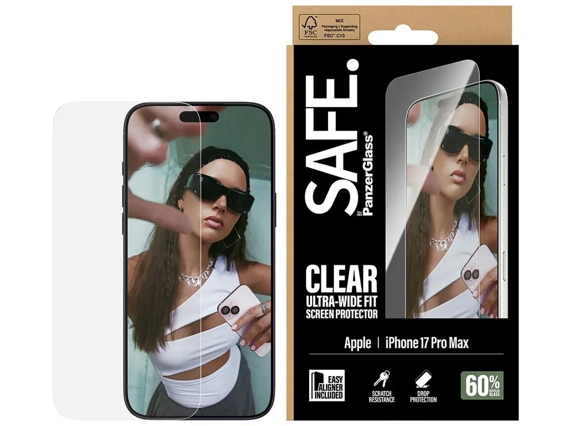 Skærmbeskyttelse PanzerGlass SAFE til iPhone 17 Pro Max
