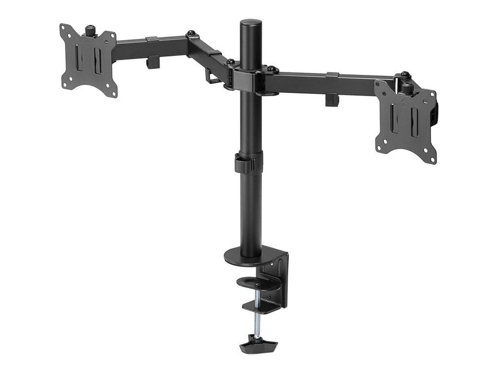 Goobay Dubbel bildskärmsfäste Flex för bildskärmar mellan 17 och 32 tum (43-81 cm)
