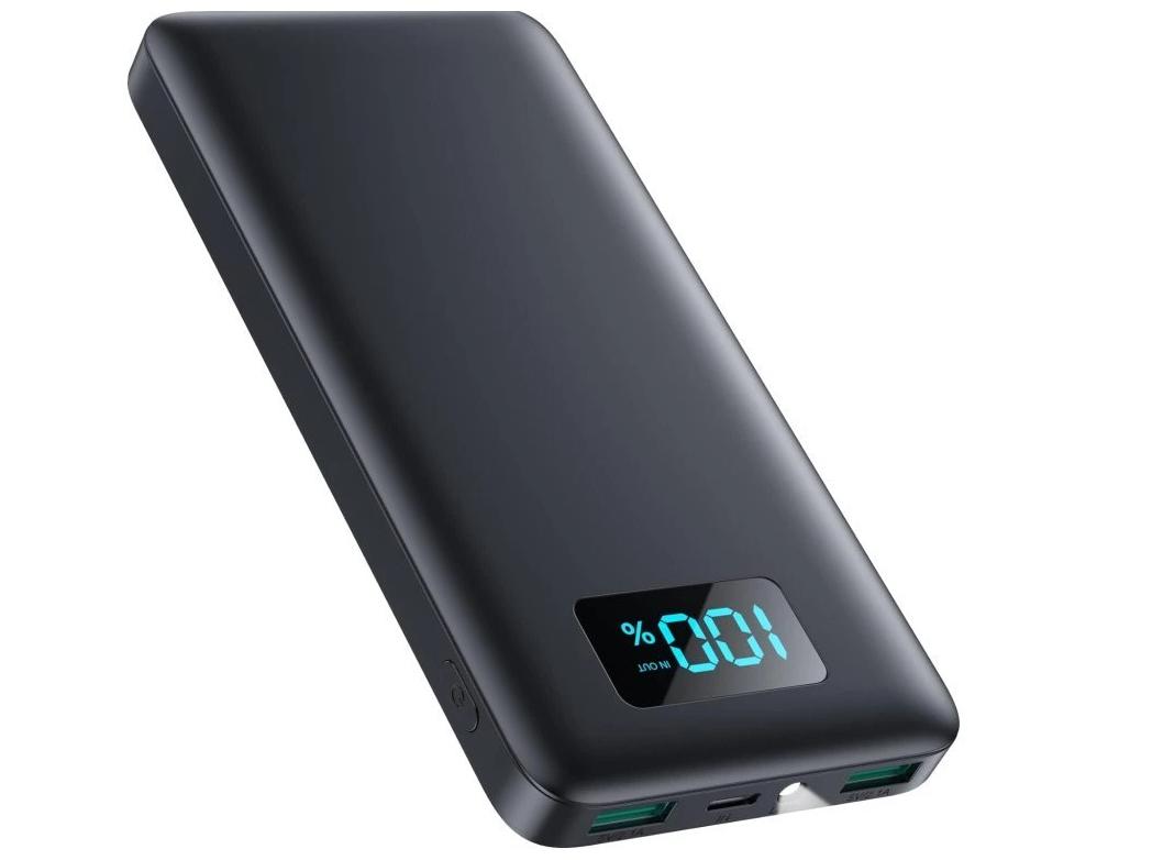 Powerbank 13800 mAh - QTshine HX100K7 - Sort
