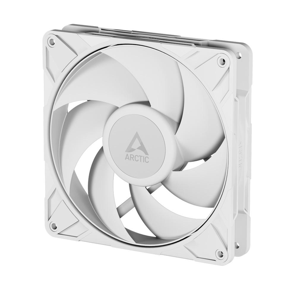 Arctic P14 Pro PST (White) - Kabinet køler - 140mm - Hvid med sorte vinger