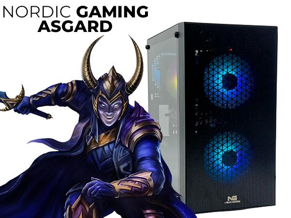 Gaming PC Nordic Gaming Asgard Loke V7 - i5, 16 GB, RTX 5060 Ti, 1 TB SSD