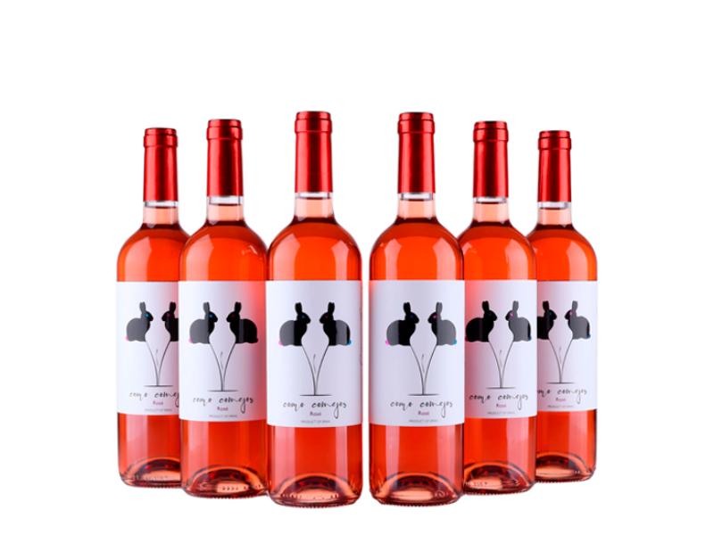 Rosévin 6 flasker - Marqués de Berol Como Conejos 2023