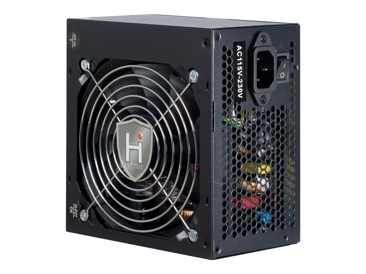 Inter-Tech HiPower SP-550 Strømforsyning - 550 Watt - 120 mm - ATX 2.4 - 80 Plus