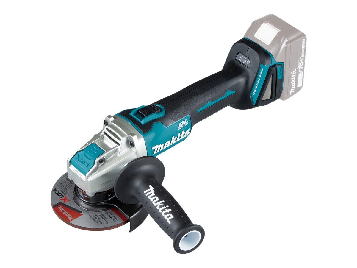 Makita DGA521ZX1 18 V ledningsfri vinkelsliber 125 mm med børsteløs motor og X-LOCK