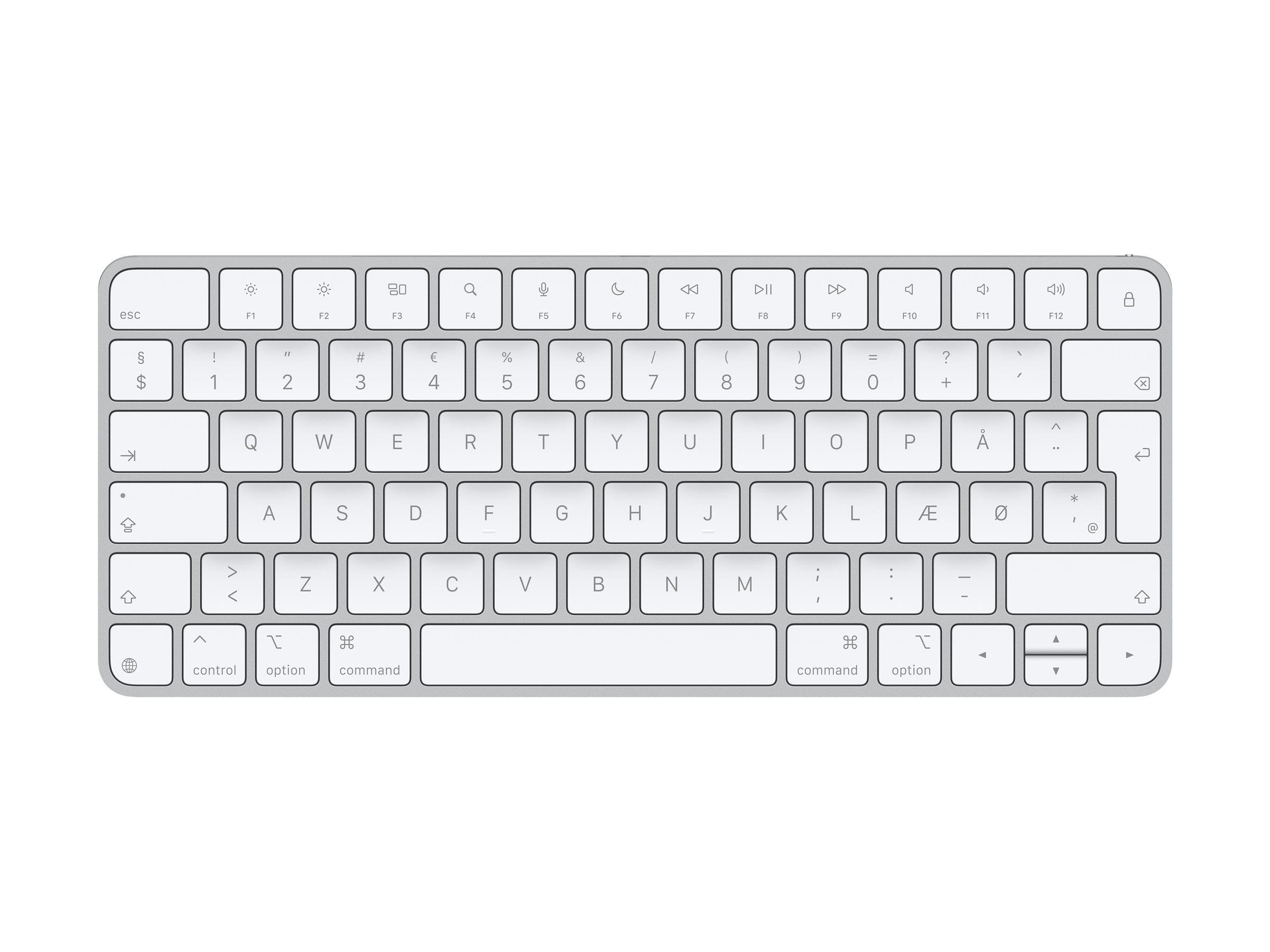Apple Magic Keyboard - Tastatur - USB-C - trådløs - Bluetooth - QWERTY - dansk
