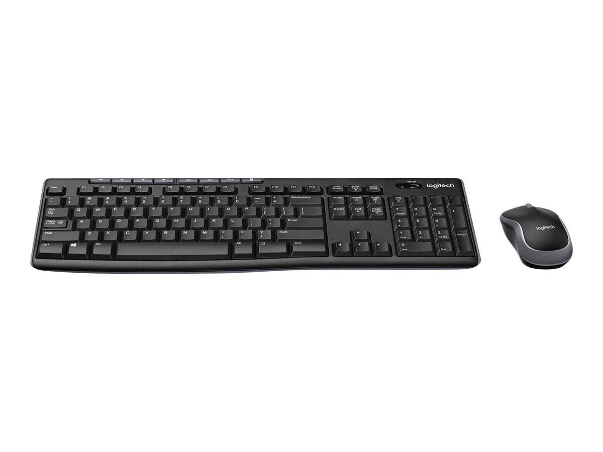 Trådløst tastatur og mus Logitech MK270 - nordisk