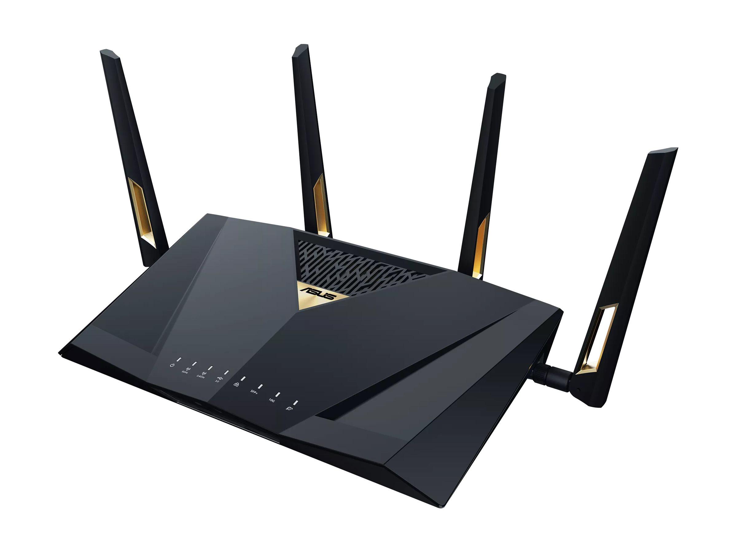 ASUS RT-BE88U -Wi-Fi 7 - 9-Port - 3-PortWAN - Wireless router 802.11a/b/g/n/ac/ax/be (Wi-Fi 7)