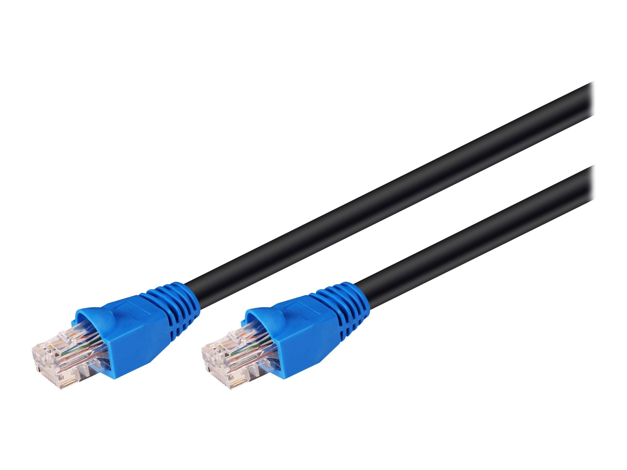 Netværkskabel CAT6 udendørs 30 m - Goobay RJ45 UTP