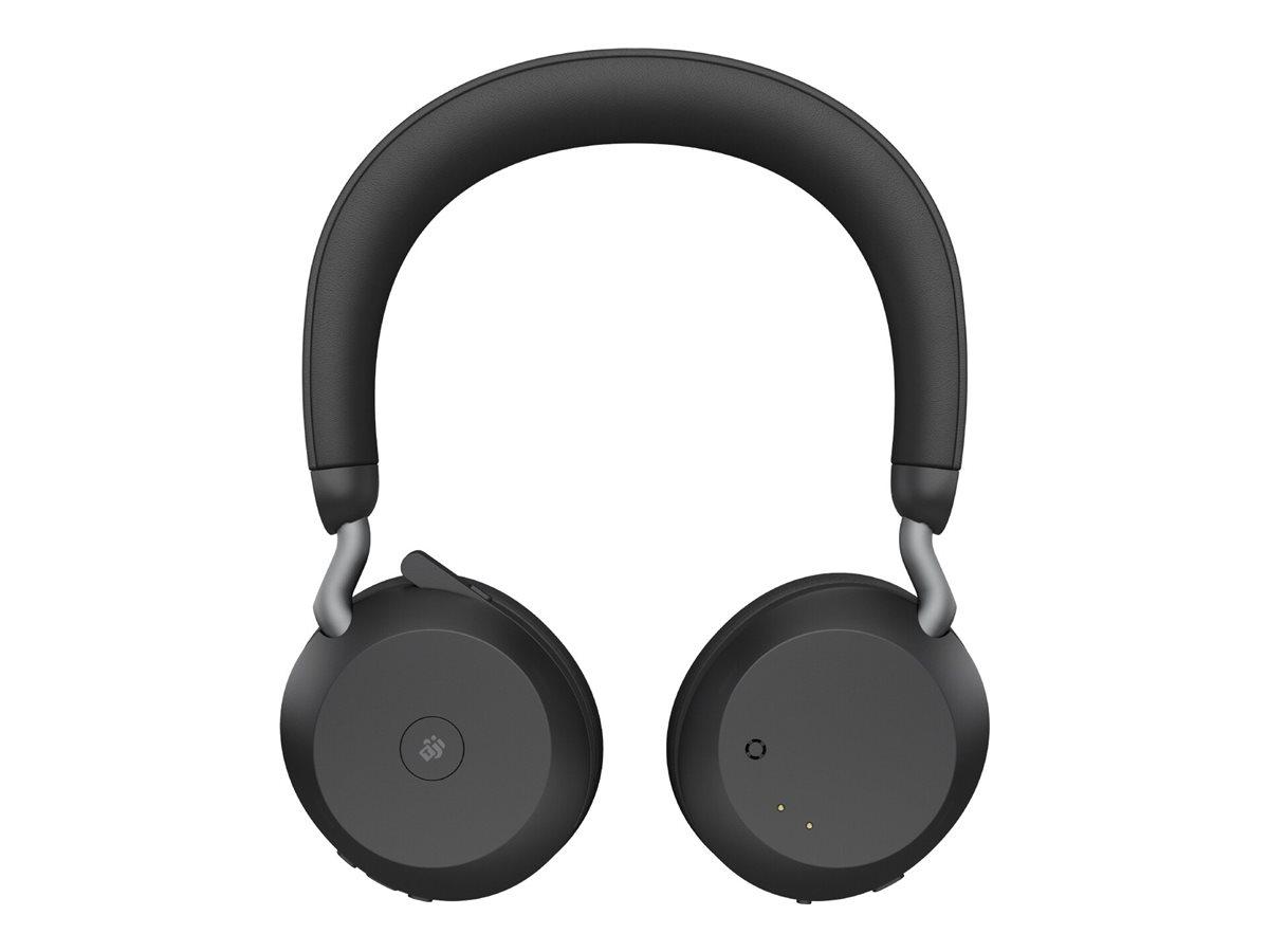 Jabra Office Trådlösa Hörlurar, Jabra Evolve2 75 Link380c Ms Stereo Black