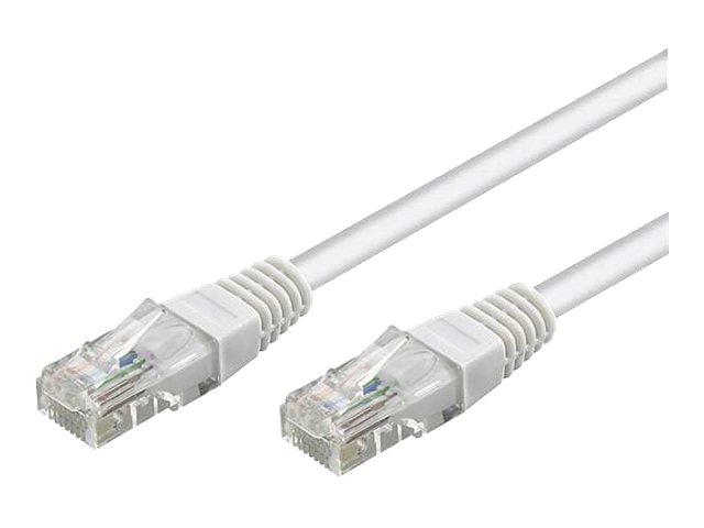 Goobay CAT 6 U/UTP CCA 5m - Hvid Internetkabel - GEEKD.dk