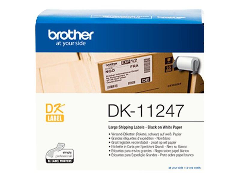 Etiketter Brother DK-11247 103 × 164 mm - 180 stk.