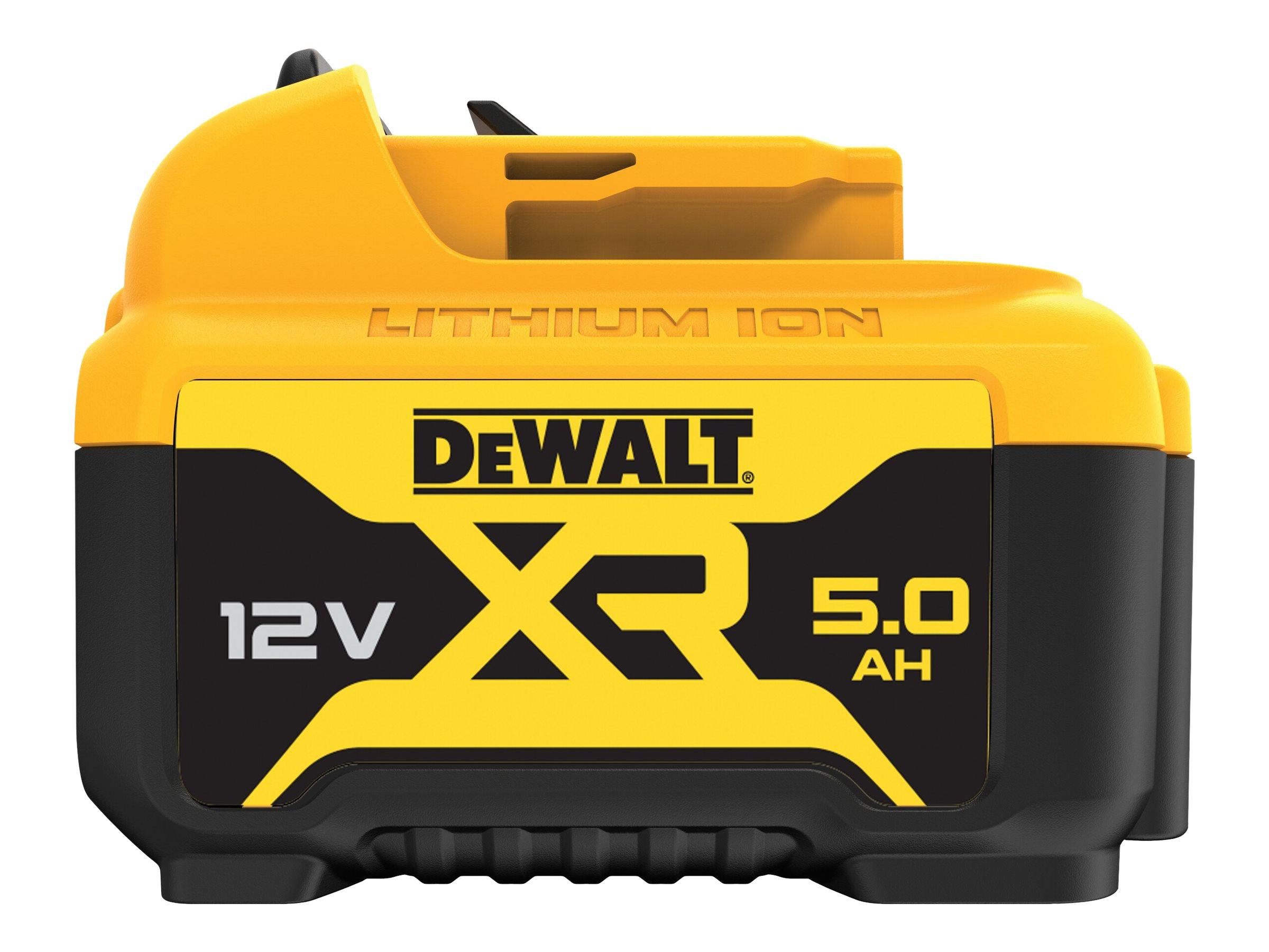 DeWALT XR Li-ion batteri 12 V 5,0 Ah til elværktøj