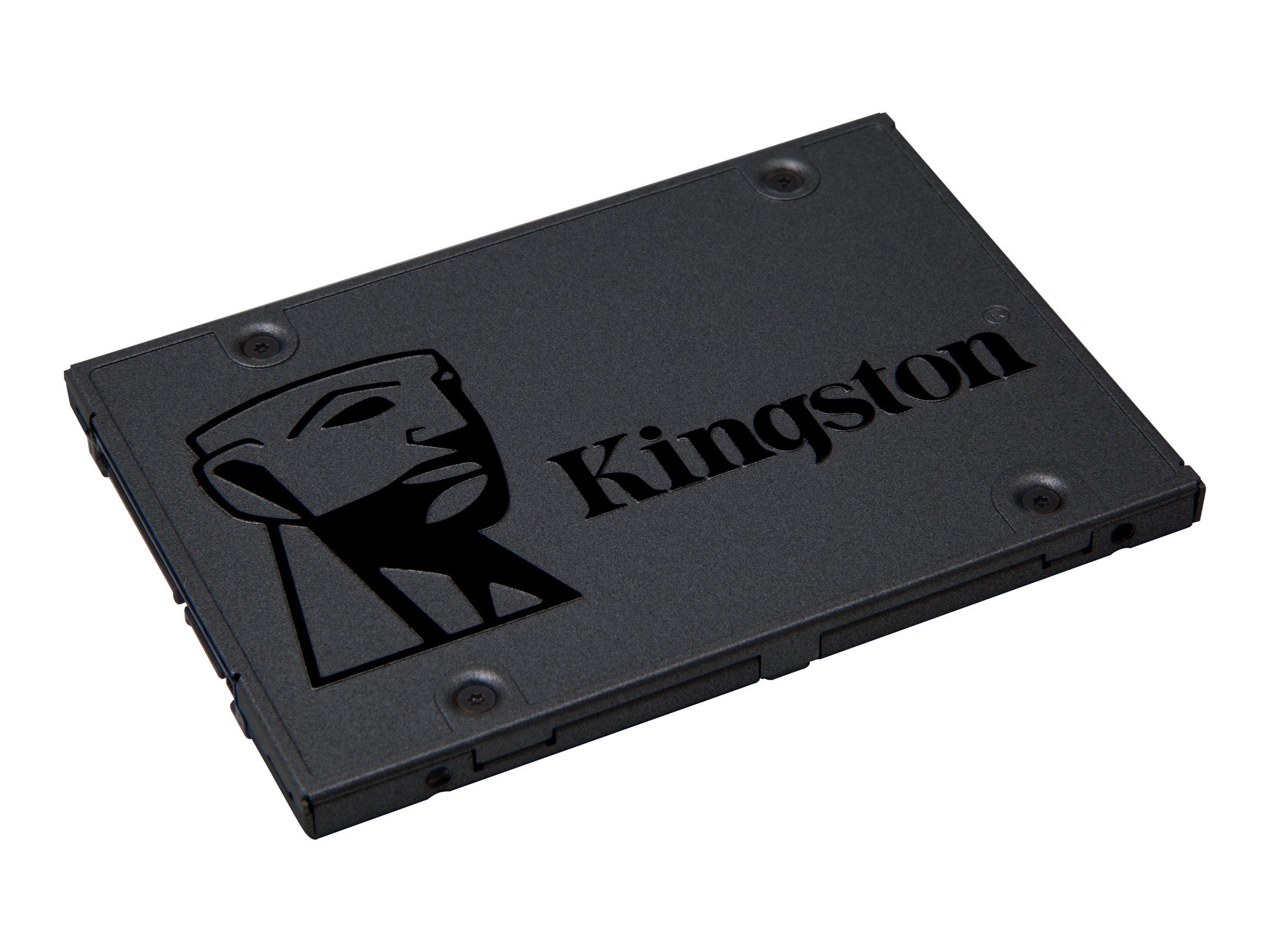Kingston A400 960 GB 2,5" intern SSD - SATA 6 Gb/s solid state-drev til pc og notebook