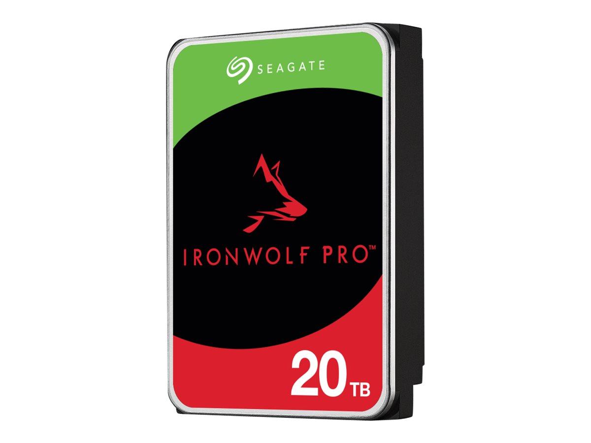 Harddisk Seagate IronWolf Pro 20 TB 3,5" SATA 6 Gb/s 7200 rpm - Factory Refurbished