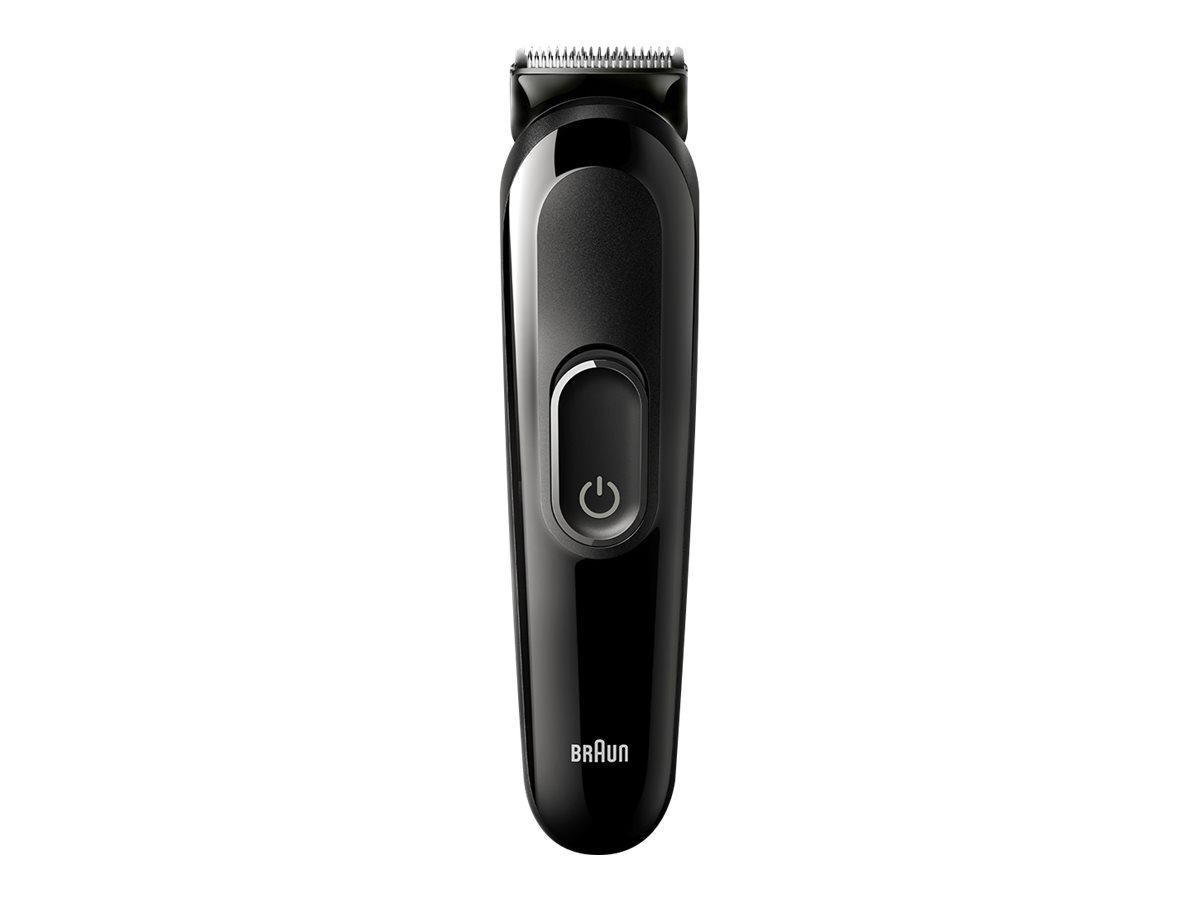 Skægtrimmer Braun MGK3410 - trådløs, sort