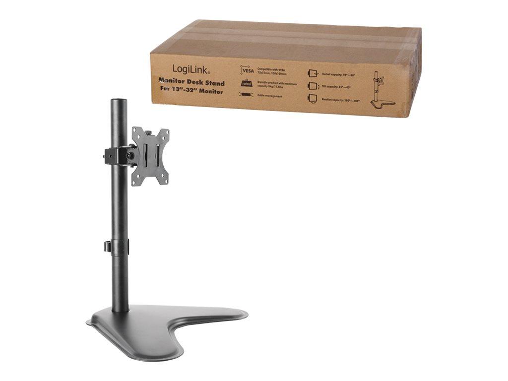 LogiLink BP0044 skærmholder til skrivebord 13-32" monitor, VESA 75x75/100x100 mm