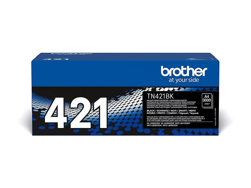 Toner til laserprinter Brother TN-421BK, sort - 3.000 sider