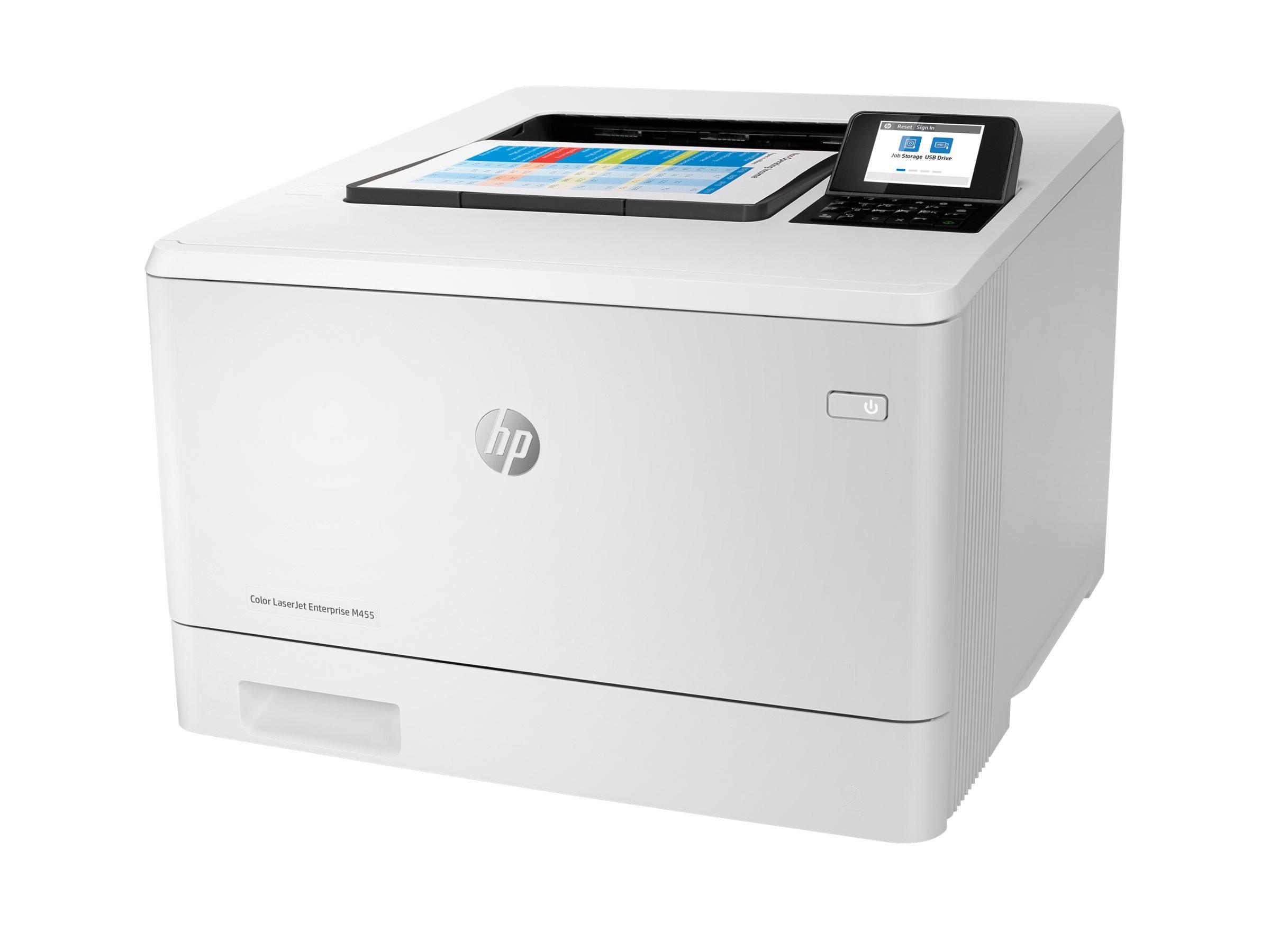 HP Color LaserJet Enterprise M455dn - Color Laser - A4 Duplex - 29 ppm - Farve - Laser