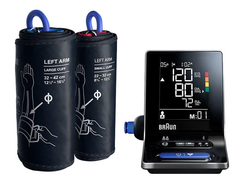 Braun ExactFit 5 Connect BUA6350EU blodtryksmåler til overarm med Bluetooth, sort