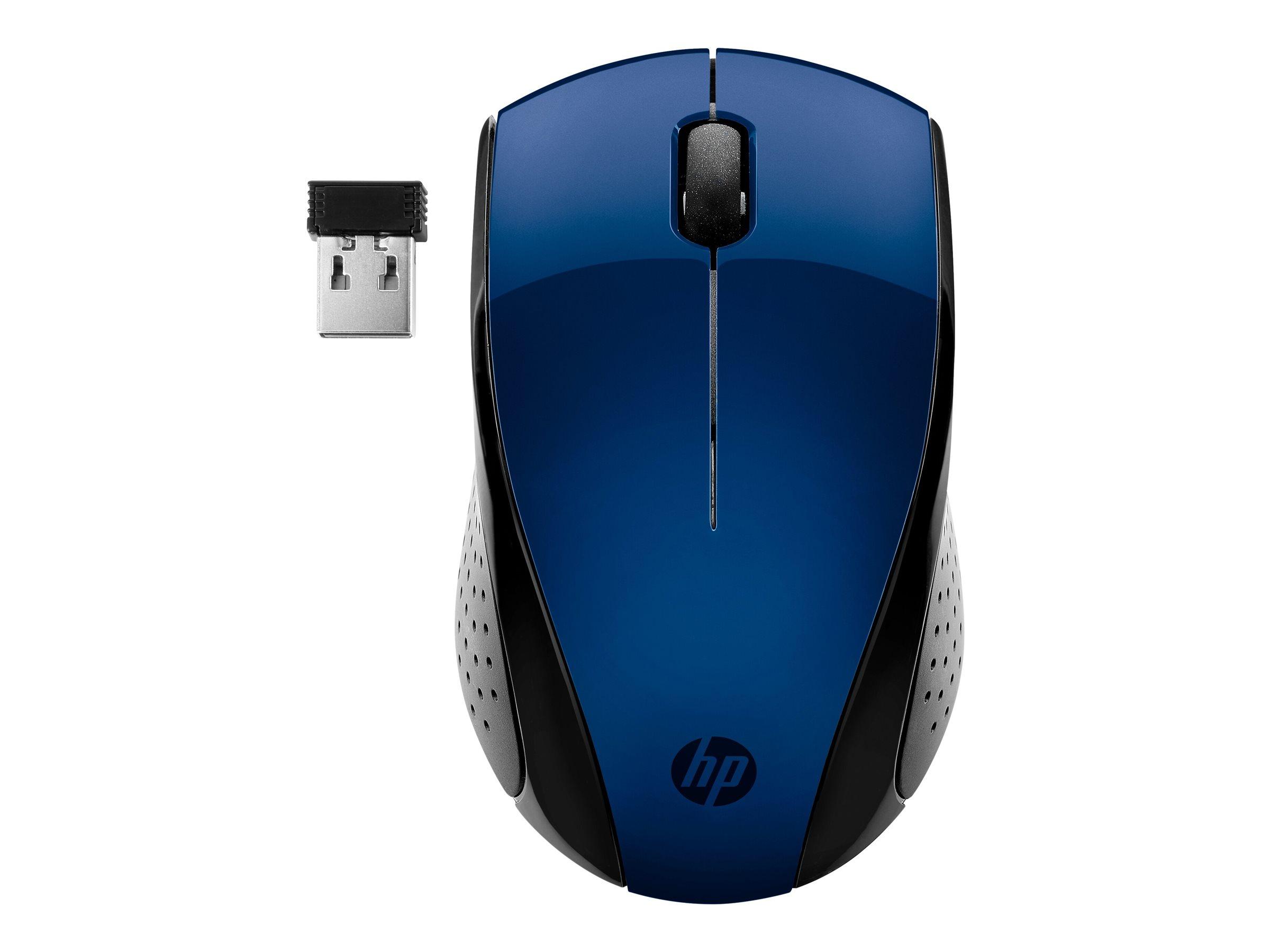 Trådløs mus HP 220 - blå 2,4 GHz