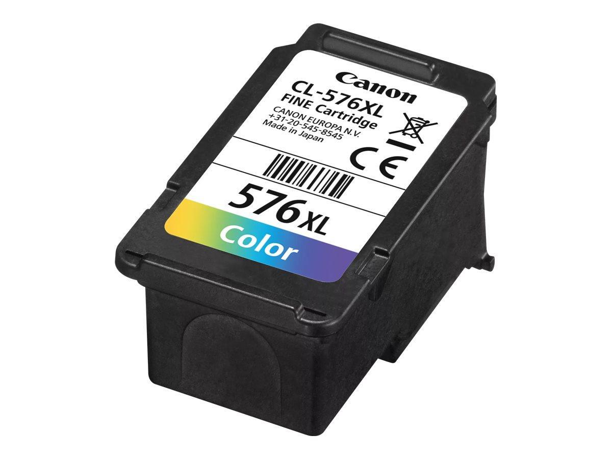 Blækpatron Canon CL-576XL farve (cyan, magenta, gul) - 12,6 ml - 300 sider