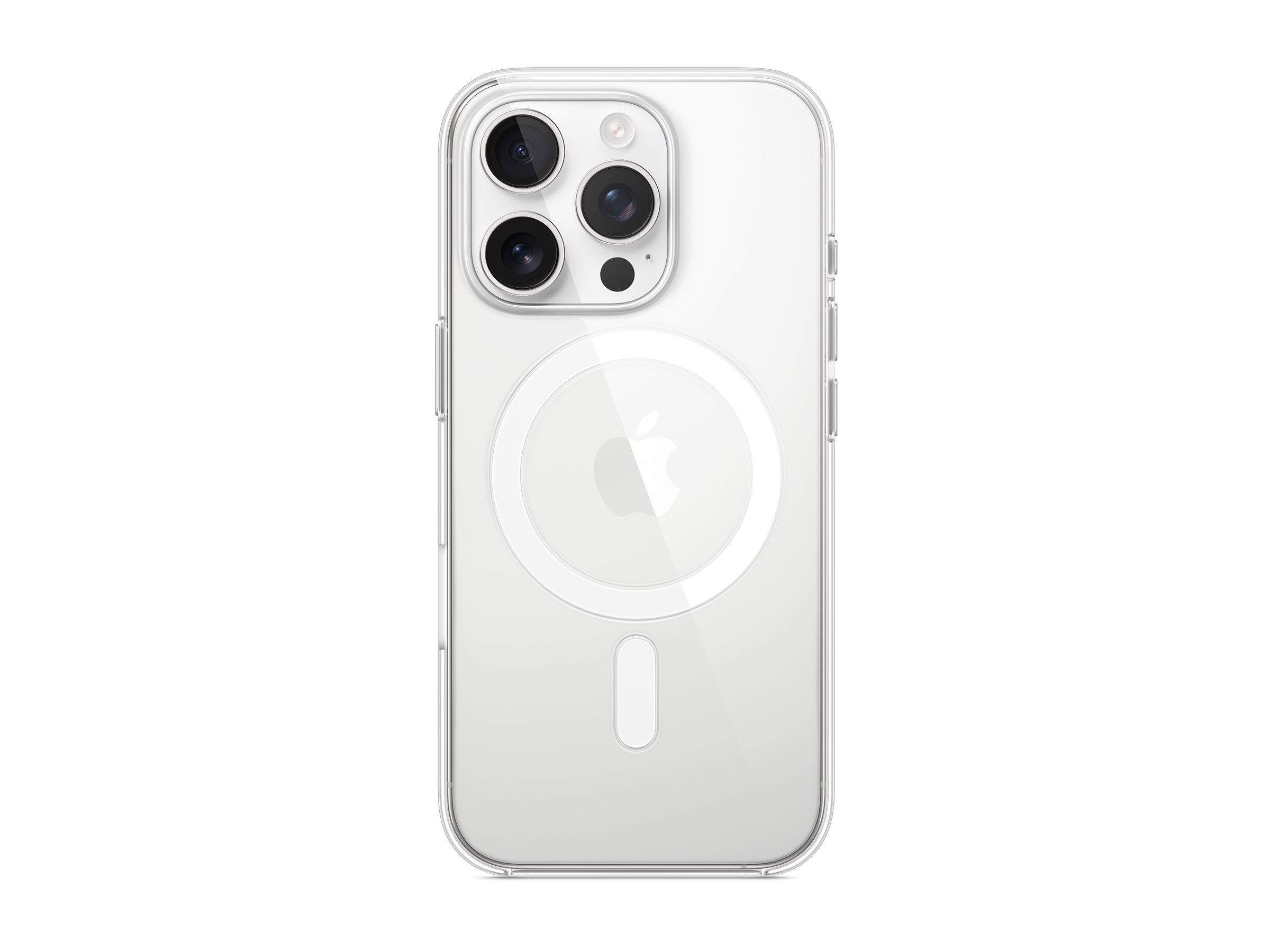 Apple - Bagsidecover til mobiltelefon - MagSafe-kompatibilitet - polykarbonat - klar - for iPhone 16 Pro